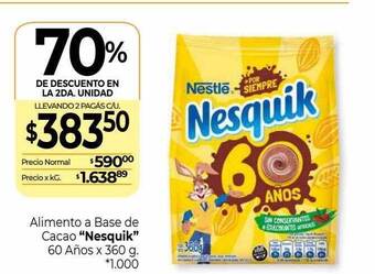 La Anonima Alimento a base de cacao oferta