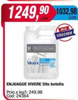 Maxiconsumo Enjuague vivere oferta