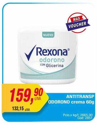 Maxiconsumo Antitransp odorono crema oferta