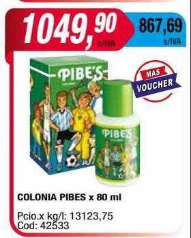 Maxiconsumo Colonia pibes oferta