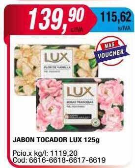 Maxiconsumo Jabon tocador lux oferta