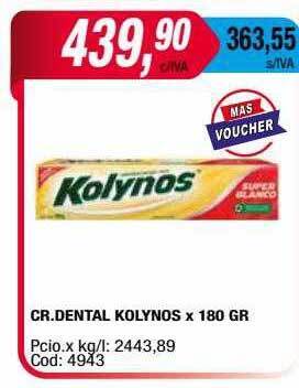 Maxiconsumo Cr. dental kolynos oferta