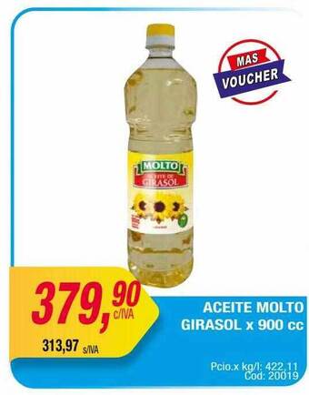 Maxiconsumo Aceite molto girasol oferta