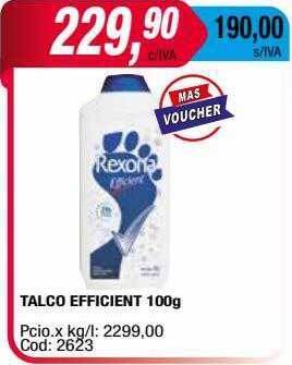 Maxiconsumo Talco efficient oferta