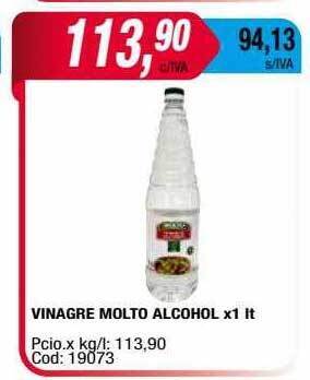 Maxiconsumo Vinagre molto alcohol oferta