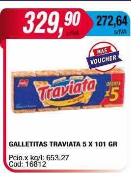 Maxiconsumo Galletitas traviata oferta