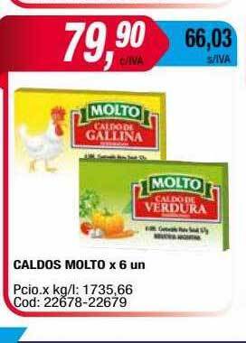 Maxiconsumo Caldos molto oferta