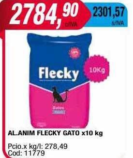 Maxiconsumo Al. anim flecky gato oferta