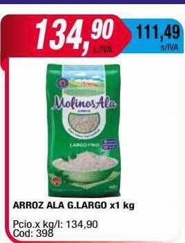 Maxiconsumo Arroz ala g. largo oferta