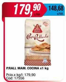 Maxiconsumo P. rall mam. cocina oferta