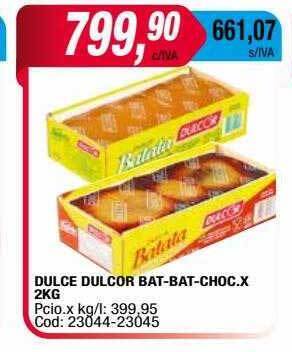 Maxiconsumo Dulce dulcor bat-bat-choc oferta