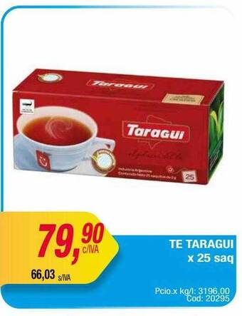 Maxiconsumo Te taragui oferta