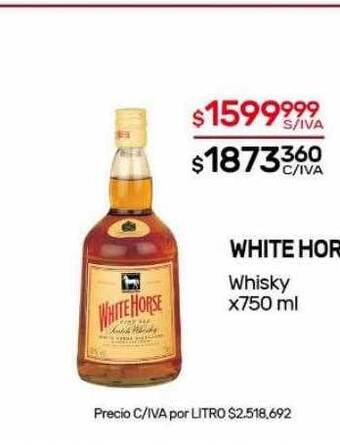 Nini Mayorista White horse whisky oferta
