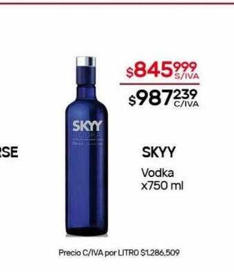 Nini Mayorista Skyy vodka oferta