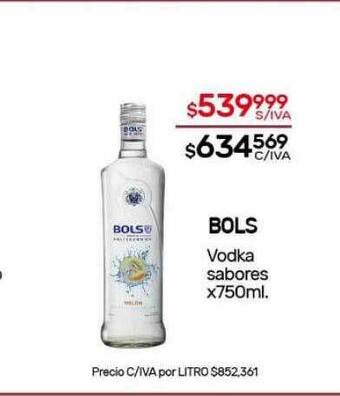 Nini Mayorista Bols vodka sabores oferta
