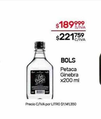 Nini Mayorista Bols petaca ginebra oferta