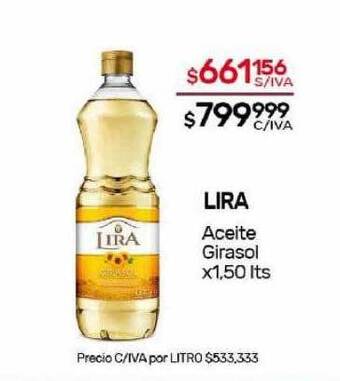Nini Mayorista Lira aceite girasol oferta