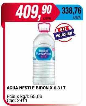 Maxiconsumo Agua nestle bidon oferta
