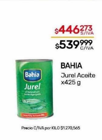 Nini Mayorista Bahia jurel aceite oferta