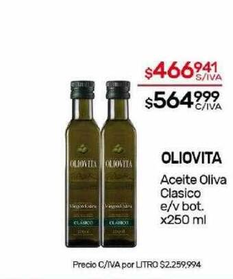 Nini Mayorista Oliovita aceite oliva clasico e v bot. oferta