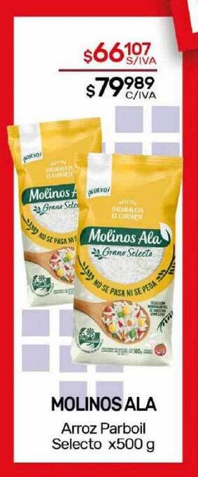 Nini Mayorista Molinos ala arroz parboil selecto oferta