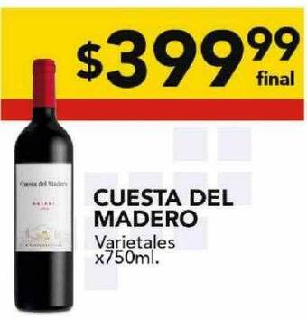 Nini Mayorista Cuesta del madero varietales oferta