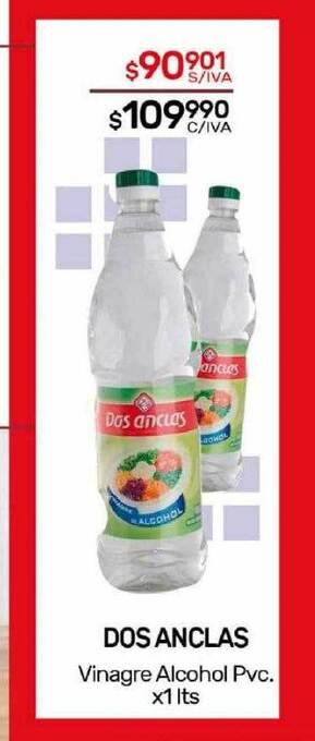 Nini Mayorista Dos anclas vinagre alcohol pvc oferta