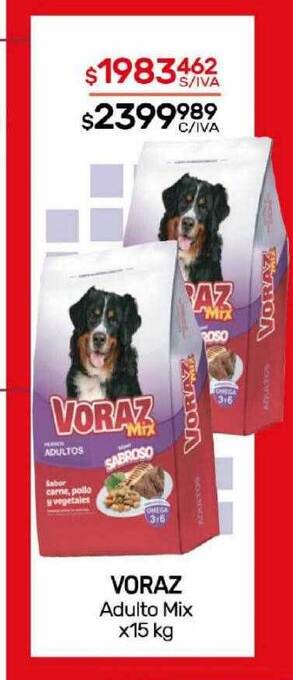 Nini Mayorista Voraz adulto mix oferta