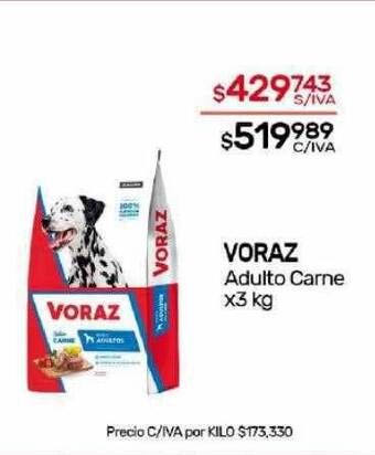 Nini Mayorista Voraz adulto carne oferta