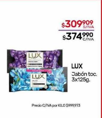 Nini Mayorista Lux jabón toc oferta