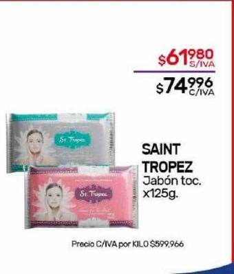 Nini Mayorista Saint tropez jabón toc. oferta