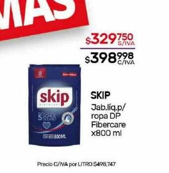 Nini Mayorista Skip jab. líq. p ropa dp fibercare oferta
