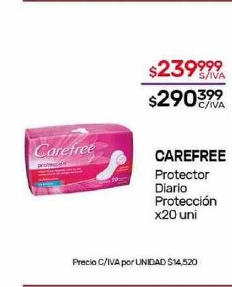 Nini Mayorista Carefree protector diario protección oferta