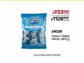 Nini Mayorista Arcor caram. cristal menta oferta