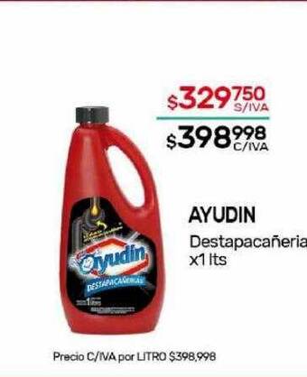 Nini Mayorista Ayudin destapacañeria oferta