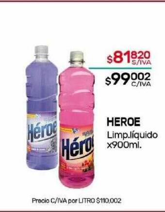 Nini Mayorista Heroe limp. líquido oferta