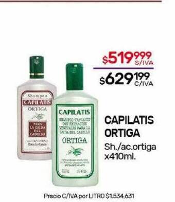 Nini Mayorista Capilatis ortiga sh. ac. ortiga oferta