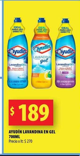 Punto Mayorista Ayudin lavandina en gel oferta