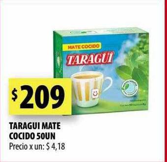 Punto Mayorista Taragui mate cocido oferta