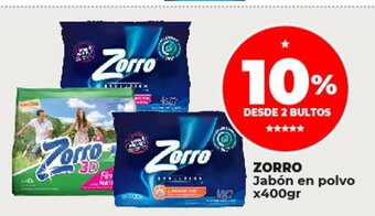 Supermayorista Vital Zorro Jabón en Polvo x400gr oferta