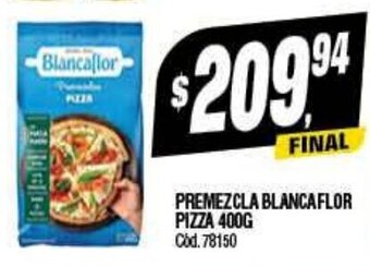 Supermercados Yaguar Premezcla Blancaflor Pizza 400g oferta