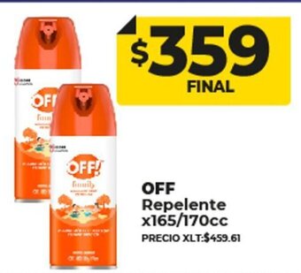 Supermayorista Vital Off Repelente x 165/170cc oferta