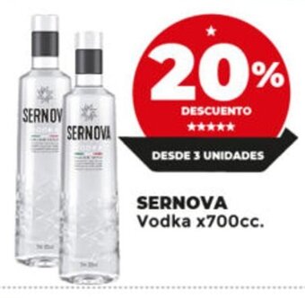 Supermayorista Vital Sernova Vodka x 700cc oferta
