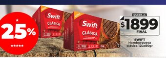 Supermayorista Vital Swift Hamburguesa Clásica 12u x 80gr oferta
