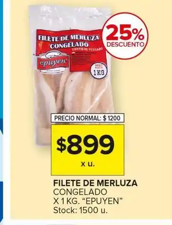 Carrefour Maxi Filete de merluza oferta