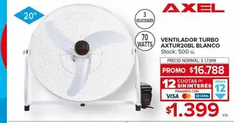Carrefour Maxi Ventilador turbo oferta