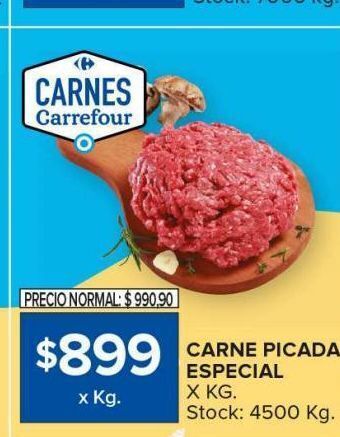 Carrefour Maxi Carne picada especial oferta