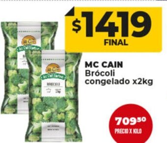 Supermayorista Vital Mc Cain Brócoli Congelado x 2kg oferta