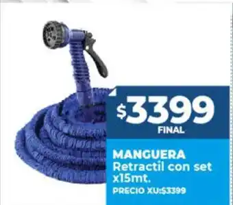 Supermayorista Vital Manguera retractil con set oferta