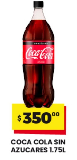 Eco Supermercados Coca-Cola Sin Azúcares 1.75 L. oferta